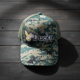Duckr Military Camo Hat Green